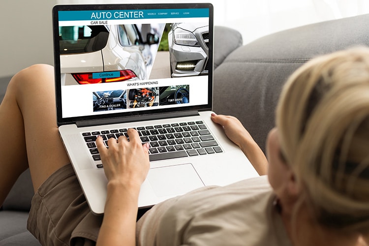 custom website landing pages for automotive and truck repair shops